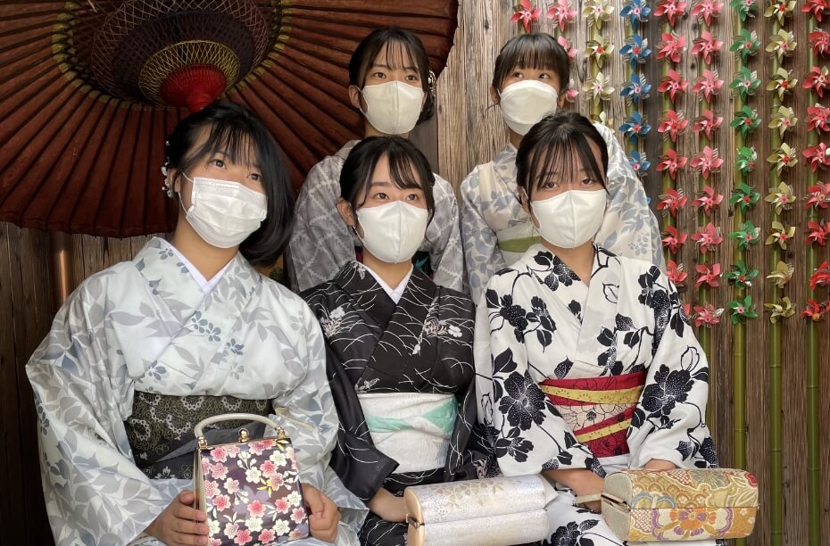 団体でお得に着物レンタル