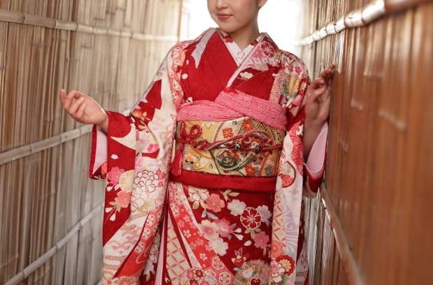 京都和華の女性用レンタル着物